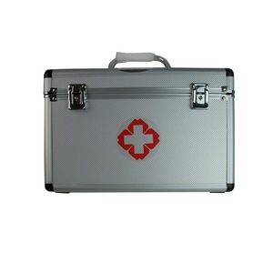 Caja Médica de Aleación de Aluminio de 11 Pulgadas, Portátil, para Almacenamiento de Emergencia y Cuidado de la Salud - Product Image 1