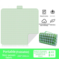 Tapis de pique-nique imperméable épaissi en promotion, portable, anti-humidité, pour camping en extérieur, pliable, pour pelouse et plage, idéal pour le printemps