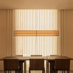 โคมไฟห้อยเพดานสไตล์วินเทจแบบญี่ปุ่น วาบิซาบิ ดีไซน์เรียบง่าย เหมาะสำหรับร้านผ้า ร้านน้ำชา บาร์ หรือห้องพัก - Product Image 2