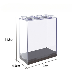 Bolsa de juego de moda transparente para mascotas, bolso de mano, figura de bloque de construcción, modelo de coche de juguete, adornos de coche, caja de exhibición de almacenamiento - Product Image 1