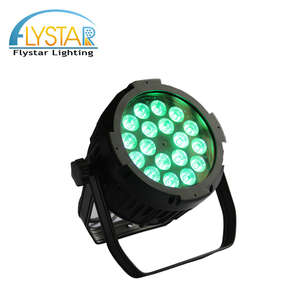 하이 퀄리티 IP65 방수 18x5in1 rgbwa led 플랫 파 라이트