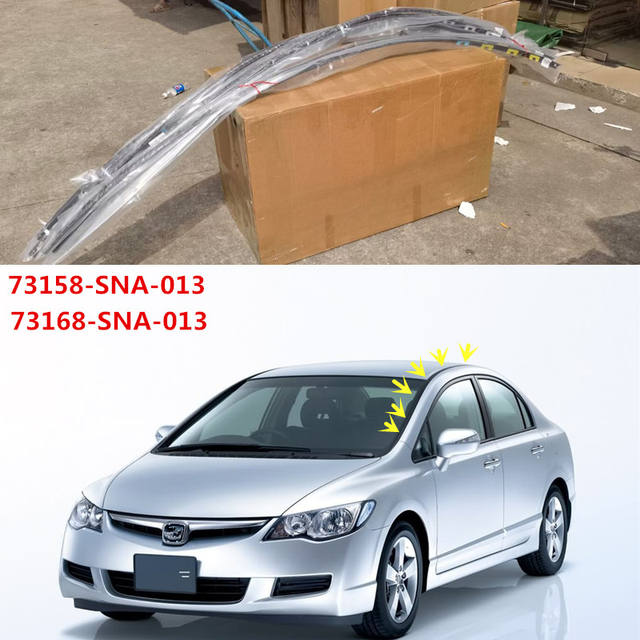 Honda Civic 2008 2006-2011 Honda Civic Roof Molding 73156-SVA-A01