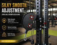 Équipement de musculation commercial polyvalent, multi-appareils, 248 kg, pour centres d'entraînement professionnels, certifié CE, acier Q195, musculation