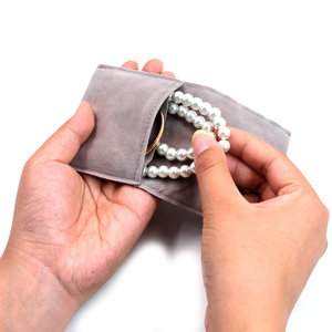 Pochettes Cadeaux en Velours Double Face pour Bijoux, Imprimées Florales, de Haute Qualité, en Microfibre – Offre Spéciale - Product Image 2