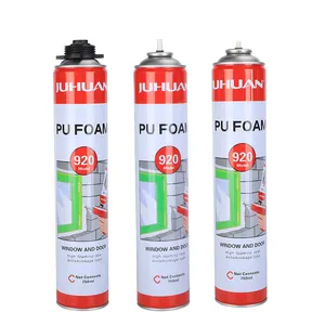 gun and straw dual use soundproofing waterproof spray pu foam from top1 factory competitive price better quality