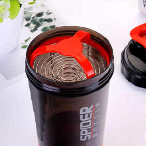 Grosir botol pengocok Fitness Gym Plastik Protein bubuk Promosi ramah lingkungan kustom dengan Logo khusus - Product Image 5