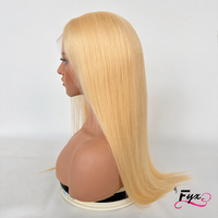 Perruque Lace Front HD Blonde Populaire 2026 Prête à l'Expédition, 100% Cheveux Humains Bruts, Perruque Sans Colle pour Femmes Élégantes