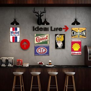 Letreros Metálicos Vintage, Letreros Retro para Garaje y Decoración de Pared de <span class=keywords><strong>Gasolinera</strong></span> para Cuarto de Hombre - 8x12 Pulgadas, Tienda de Autos Antiguos - Product Image 6