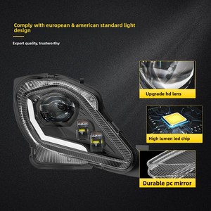 Venta caliente <span class=keywords><strong>Raptor</strong></span> <span class=keywords><strong>700</strong></span> 2006-2022 LED faro ATV IP65 playa motocicleta Luz - Product Image 4