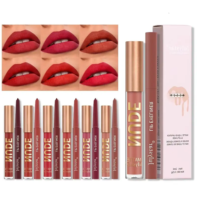 2023 New Factory Direct Sale Cheap Lipstick Kits Makeup Glossy Lip Gloss Custom Wholesale Color Changing Lipstick