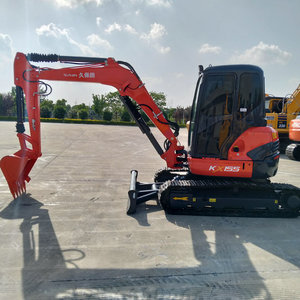 Livraison gratuite Japon original kubota KX155 occasion mini pelle kubota moteur 5 tonnes EPA CE certificat pelle d'occasion - Product Image 5
