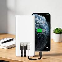 Batterie externe portable 5000 mAh à charge rapide et système de location de station d'alimentation avec entrée et sortie Micro USB pour téléphones