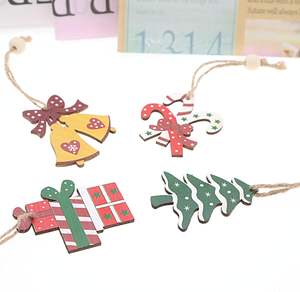 Wholesale Festive Christmas <strong>Tree</strong> Hollow Hanging Pendant Wooden Christmas Decorations - Product Image 5