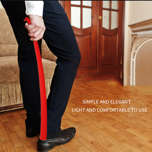 Chausse-pied en plastique lisse et léger à long manche pour personnes âgées, hommes et femmes - Product Image 2