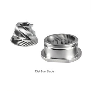 1 ENSEMBLE de meules de broyeur de 48 mm compatibles avec la nouvelle série HS-Plus, remplacement de la meule supérieure et inférieure pour les machines à café expresso - Product Image 2