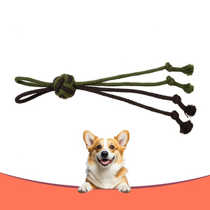 Köpek düğüm oyuncaklar, interaktif düğüm çiğneme, köpek oyuncak diş taşlama ve temizlik, römorkör savaş istihbarat geliştirme - Product Image 1