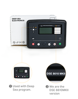 Générateur diesel électronique DSE 8610 DEEP SEA, contrôleur intelligent DSE8610
