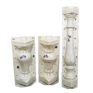 Molde <span class=keywords><strong>de</strong></span> hormigón <span class=keywords><strong>de</strong></span> plástico <span class=keywords><strong>de</strong></span> estilo europeo para balaustre <span class=keywords><strong>de</strong></span> balcón <span class=keywords><strong>de</strong></span> cemento exterior prefabricado, instalación DIY para villas - Product Image 3