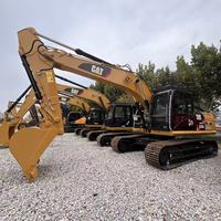 Excavatrice sur chenilles d'occasion CAT 323D2L, Caterpillar 323D2L d'origine, 23 tonnes, hydraulique, à chenilles longues, pour travaux de terrassement et de construction