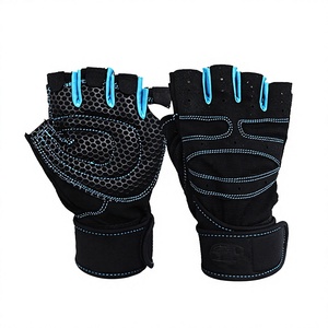 Guantes Deportivos de Gimnasio Personalizados de Alta Calidad, Transpirables, de Microfibra, con Almohadillas en los Nudillos, para Levantamiento de Pesas, Fisicoculturismo y Fitness - Product Image 2