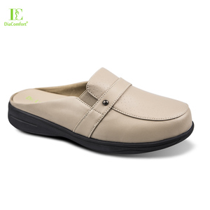<span class=keywords><strong>Chaussures</strong></span> <span class=keywords><strong>orthopédiques</strong></span> pour diabétiques extra larges pour femmes <span class=keywords><strong>chaussures</strong></span> <span class=keywords><strong>de</strong></span> travail <span class=keywords><strong>de</strong></span> <span class=keywords><strong>sécurité</strong></span> sans lacet avec semelle intérieure en caoutchouc/EVA supérieure en cuir jetable - Product Image 5