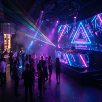 Video Wall LED P2.9 de Alquiler para Interiores, Conexión Fija, Alta Frecuencia de Actualización para Espectáculos y Eventos en Interiores