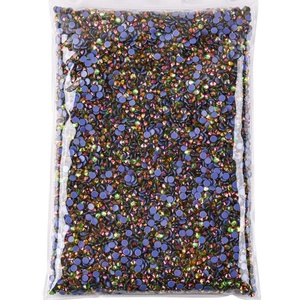 OLeeya Vente en gros de strass thermocollants en verre, 14400 pièces, couleurs brillantes, pour vêtements - Product Image 3