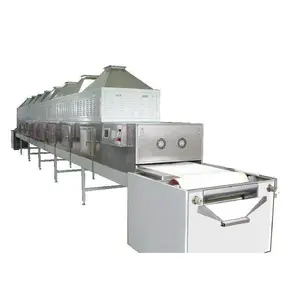 Tunnel magnetron microwave rice dryer sterilization machinery