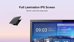 Versi laris 10 "IPS Video pintu telepon Tuya cerdas IP sistem interkom Monitor dalam ruangan sistem interkom Android untuk bangunan apartemen