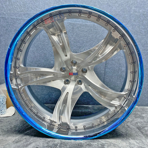ล้อแม็กซ์สไตล์ใหม่ ขนาด 24 นิ้ว "26" 5x114.3 สีเงินปัดเงา ล้อฟอร์จ Rucci - Product Image 3