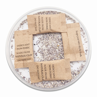 Sachet déshydratant absorbant l'humidité en argile montmorillonite, déshydratant naturel à la bentonite pour la protection contre l'humidité des emballages