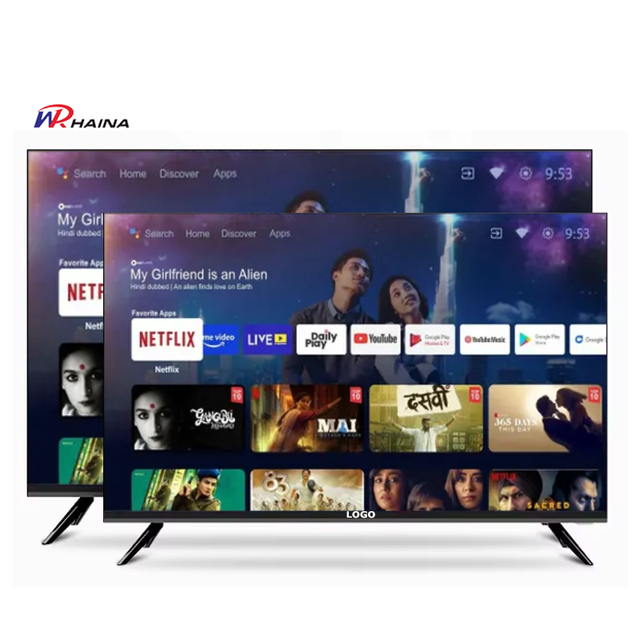 HAINA Factory Price 50 Inch 65inch Android Smart Tv Television 55" Pouces Tv Televizor 32 Inch Smart Tv for Hotel