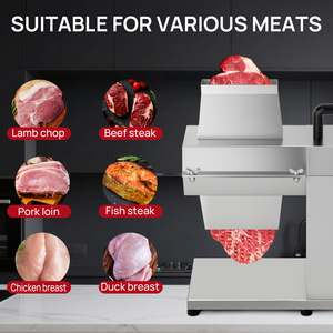 450W macchina per appiattimento del petto di pollo pesante 304 automatica elettrica in acciaio inossidabile nuova lavorazione del batticarne - Product Image 5