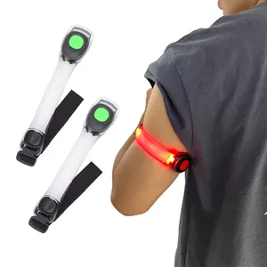 Bracelet LED Lumineux de Sécurité pour Sports de Plein Air, Bande Réfléchissante Clignotante Ajustable pour la Marche Nocturne, la Course et le Cyclisme - Product Image 5