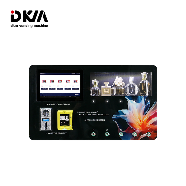 DKM Wall Mount Perfume Cologne Spray Vending Machine for Cologne