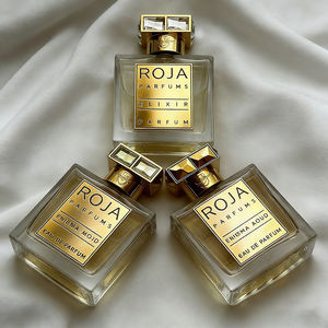 Étiquettes holographiques pour flacons <span class=keywords><strong>de</strong></span> <span class=keywords><strong>parfum</strong></span> - Rouleaux étroits brillants résistants à l'huile, solution d'enveloppement automatique - Product Image 2