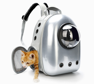 wholesale Transparent Cat Puppy Carrier Backpack Pet Carrier Outdoor Small Pet Bag Portable Pet Travel Bag