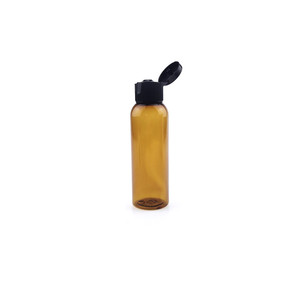 <strong>Manufacturing</strong> Factory Wholesale Square Empty 30 50 60 <strong>100</strong> 250ml Squeeze Plastic Flip Cap Dispenser PET Amber <strong>Cosmetic</strong> Packaging - Product Image 1
