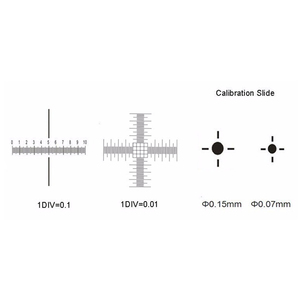 0.01Mm Kalibratie Van De Microscoopglijbaan <span class=keywords><strong>Micrometer</strong></span> Met 4 Schalen