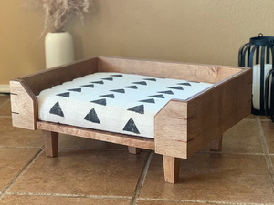 Поднятая деревянная кровать для собак приподнятая кровать для домашних животных мебель деревянная рамка для кровати для собак - Product Image 5