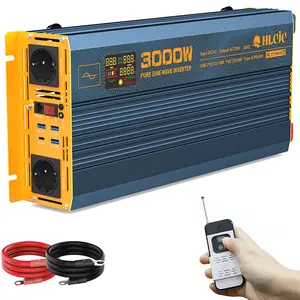 12v Dc a 110v potenza Ac pura onda sinusoidale Inverter a protezione multipla solare Inverter 1000w 2000w 3000w 4000w 5000w