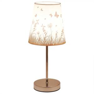 European-Style Minimalist Crystal <b>Table</b> <b>Lamp</b> Adjustable Fabric Shade Romantic Pastoral Night Light for Bedroom Wedding Rooms - Product Image 2
