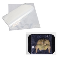 Sacs d'emballage alimentaire plats ouverts en polyéthylène, thermoscellables, en plastique FA transparent, compatibles micro-ondes, type Zenith