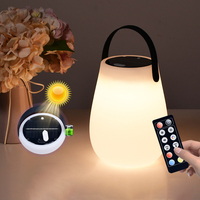 Lampe de table LED portable de luxe moderne rechargeable avec un CRI 95 élevé et une durée de vie de 50 000 heures pour une utilisation en intérieur/extérieur