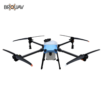 BROUAV Promotion Chaleur : Châssis de drone agricole 35L à pompe, haute productivité et conception écologique pour les opérations agricoles