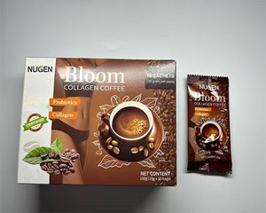 Poudre de café instantané OEM/ODM aux herbes et au collagène pour adultes, enrichie en probiotiques, pour la beauté quotidienne de la peau et l'amincissement - Product Image 6