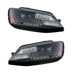 Yu Guang cho Volkswagen <span class=keywords><strong>Jetta</strong></span> <span class=keywords><strong>MK6</strong></span> Led Đèn Pha 2011 2017 DRL Đèn pha nâng cấp <span class=keywords><strong>Jetta</strong></span> GLI <span class=keywords><strong>MK6</strong></span> phụ kiện <span class=keywords><strong>VW</strong></span> xe đầu ánh sáng đèn - Product Image 5