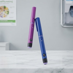 Disposable Plastic Injection <b>Pen</b> for 3ml Cartridge with Rubber Stopper and Custom Logo Packaging Design - Product Image 1