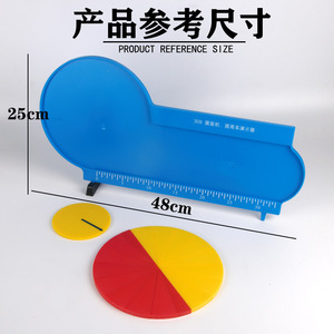 [Disponibile] Modello Dimostrativo 30509 per la Derivazione di Formule per Calcolare l'Area di un Cerchio e il Numero Pi () - Elementare - Product Image 3