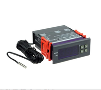 STC-1000 12V 24V 110-220VAC Pengontrol Suhu Termostat dengan Probe 1M Harga Bagus Komponen Elektronik PCB